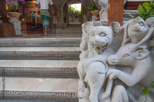 Sacred stone statue of Bali 