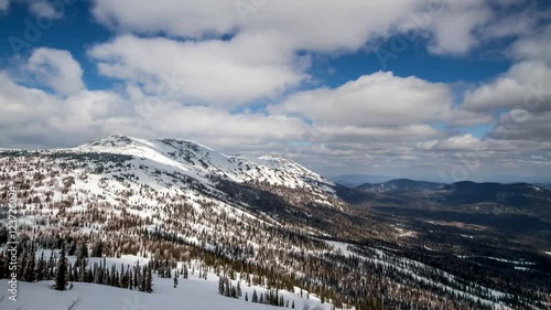 Views of the Mountain Mustag.