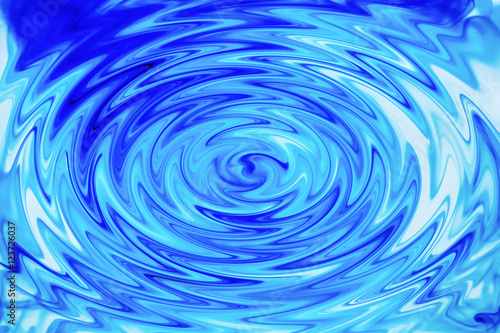 Blue swirls