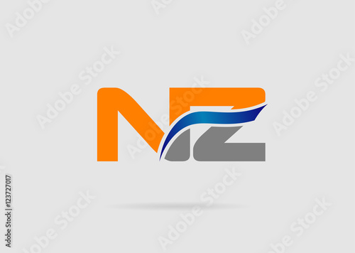 Free Download Letter n and z logo vector
 - GFXLoad