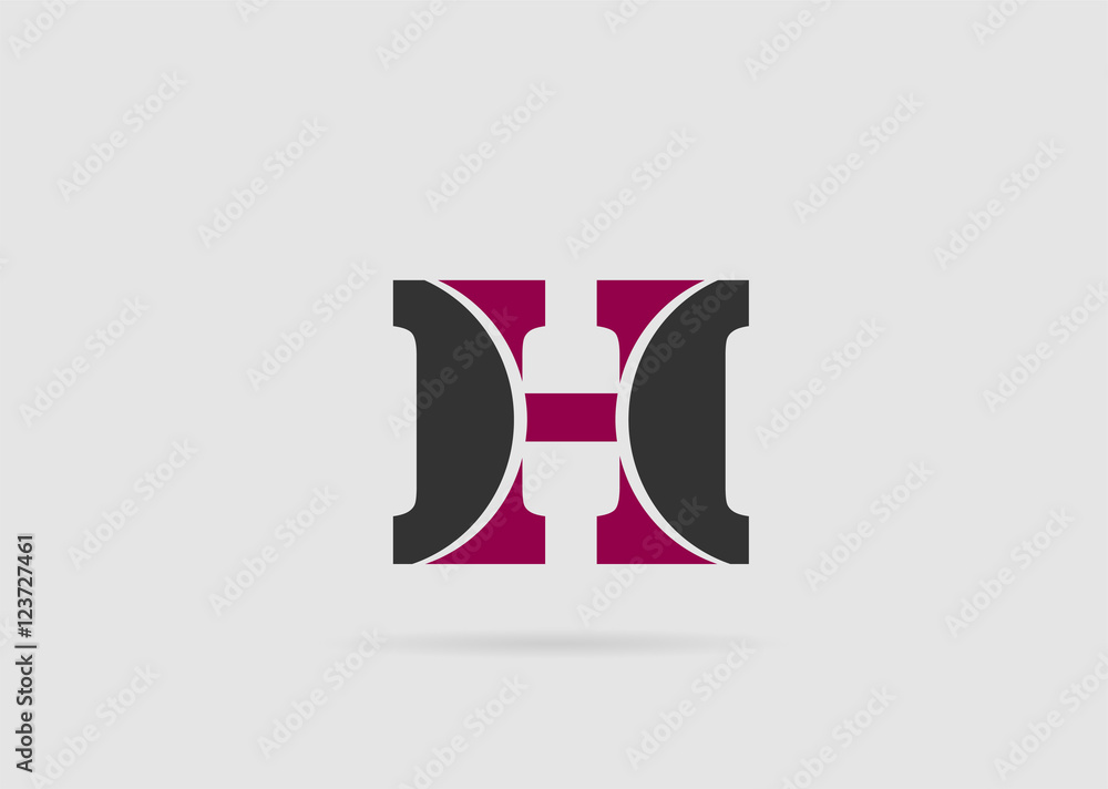 Letter h logo icon design template elements
Letter h logo icon design template elements