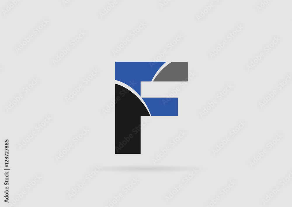 Letter F logo icon design template elements
Letter F logo icon design template elements