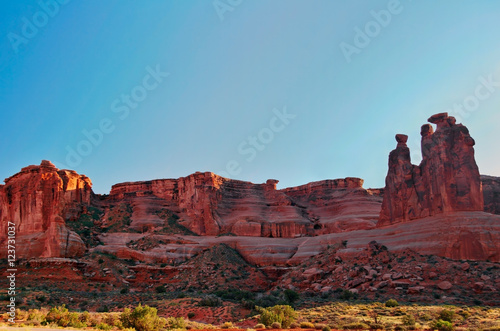 Evening in Arches National Park