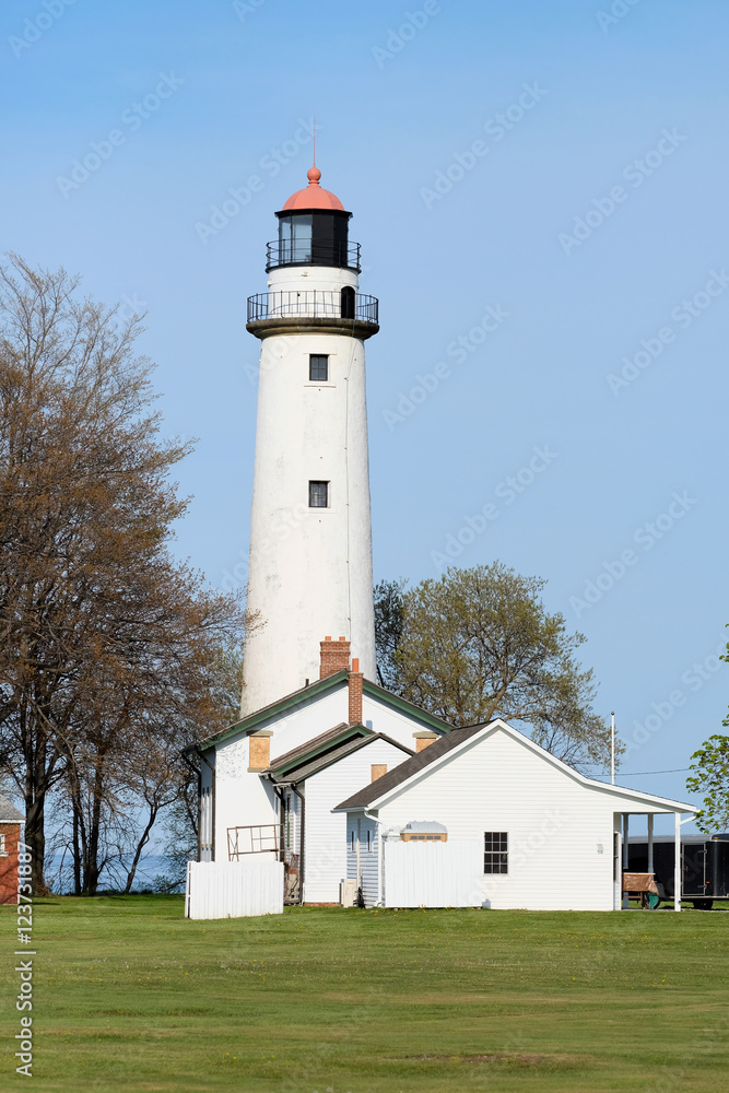 Pointe aux Barques Lighthouse, built in 1848 Pointe aux Barques Lighthouse, built in 1848