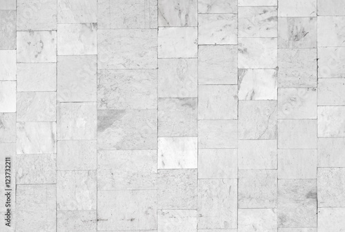 white marble tiled