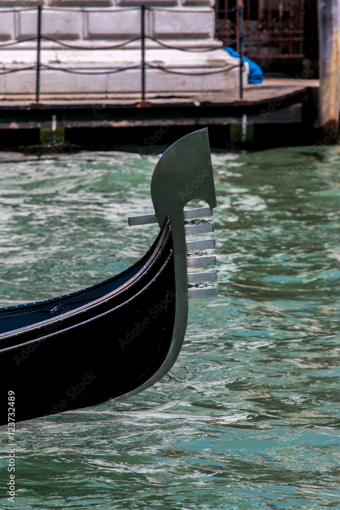 Tipical venetian gondola