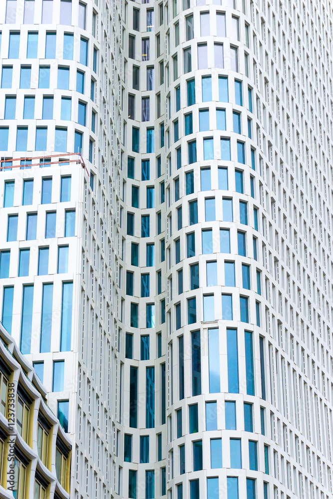 Fototapeta premium City Image - Universal basic modern business building skyscraper