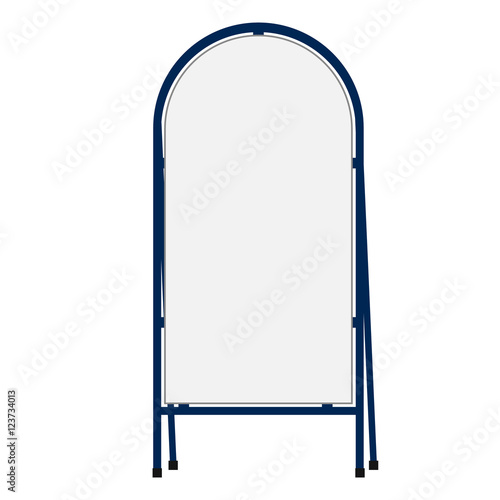 Blank sandwich board