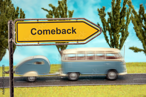 Schild 154 - Comeback photo