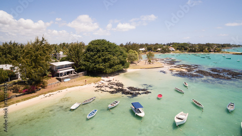 Aerial View: Pointe aux Roches, Mauritius