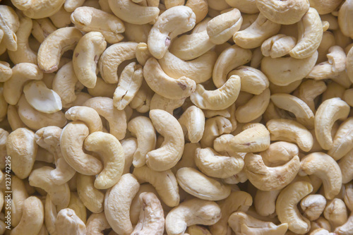 cashew nuts as a background