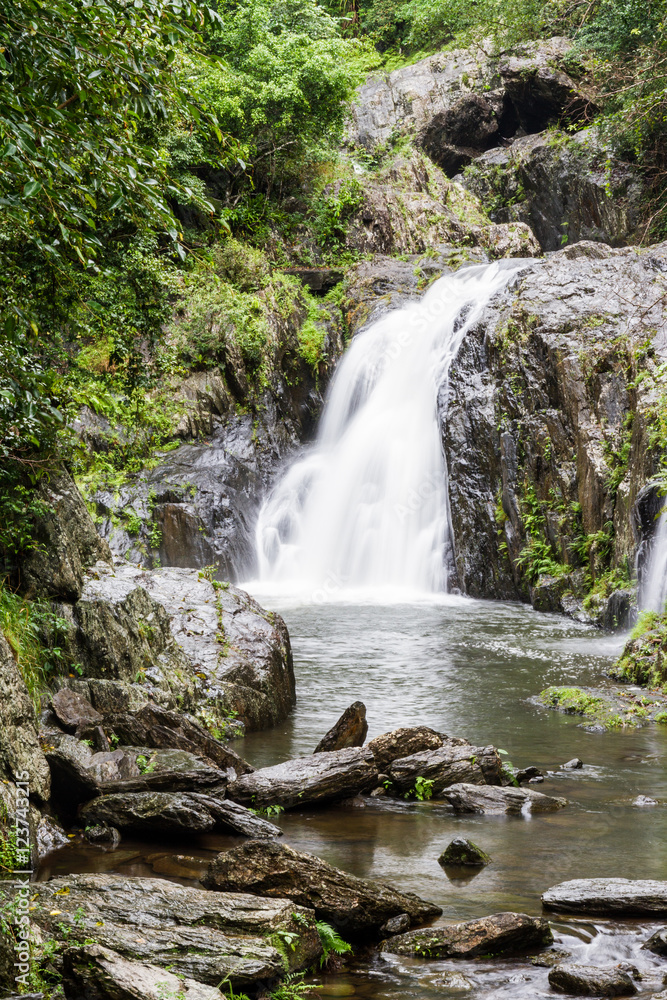 Fototapeta premium Beautiful Waterfall in Cairns, Australia