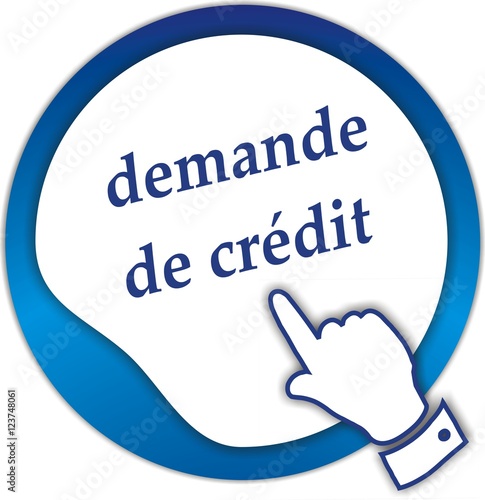 bouton demande de crédit