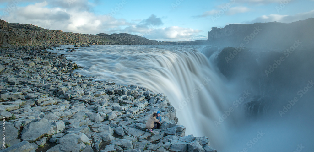 Fototapeta premium Dettifoss waterfall, Northern Iceland