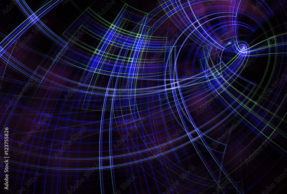 abstract fractal background, 3D-illustration abstract fractal background, 3D-illustration
