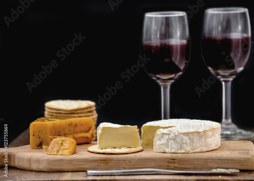 Cheese and wine for two