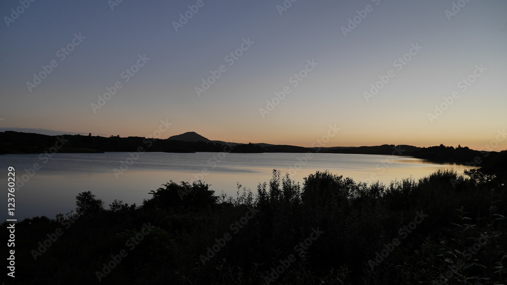 lake at dawn