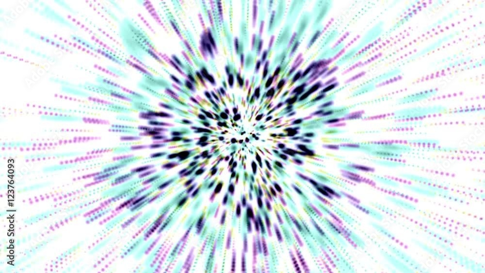 Colored Explosion Flower Of Particles Background Colored Explosion Flower Of Particles Background