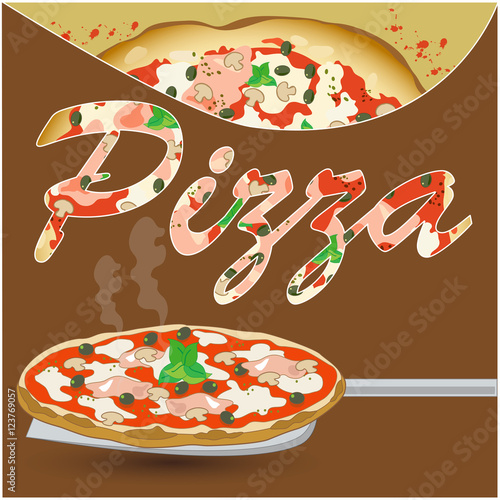 Cartoon Lid for Pizza