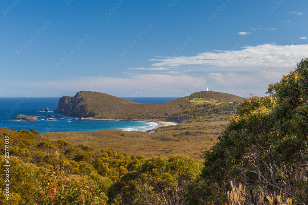 South Bruny National Park and Lighthouse. Bruny Island, Tasmania, Australia South Bruny National Park and Lighthouse. Bruny Island, Tasmania, Australia