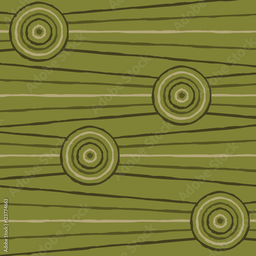 Abstract Aboriginal line painting in vector format.
