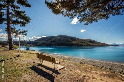 Lake Tekapo in the South Island., New Zealand