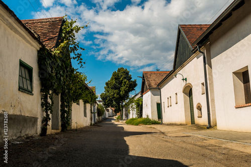 Kellergasse im Weinviertel