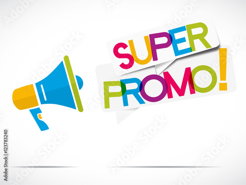 mégaphone : super promo