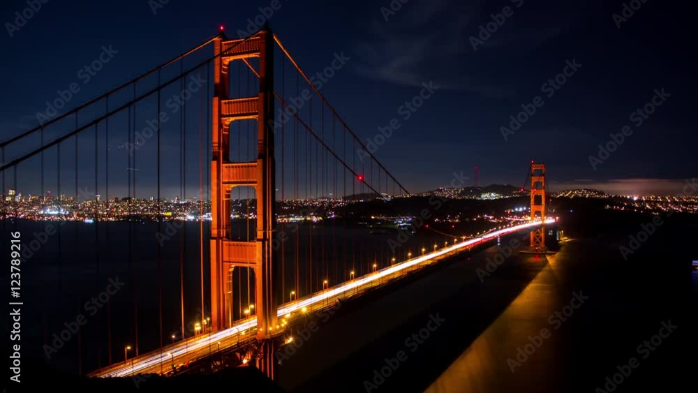 The Golden Gate Bridge Timelapse The Golden Gate Bridge Timelapse