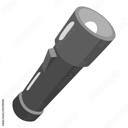 Flashlight icon of vector illustration for web and mobile