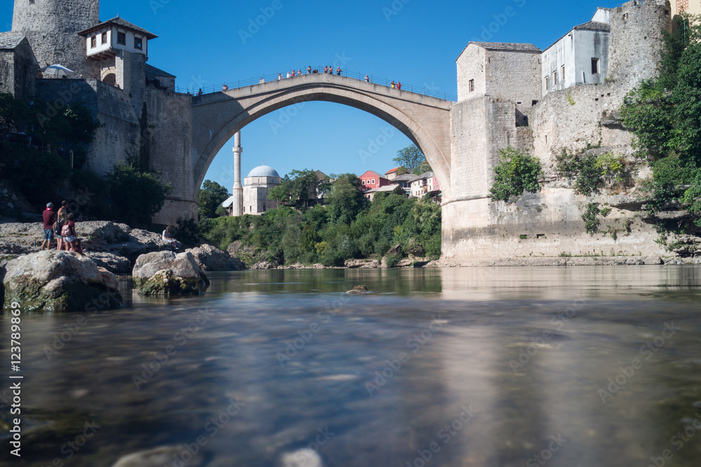 Mostar city in Bosnia