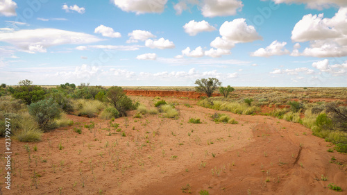 Outback Landschaft in den Flinders Ranges in Australien