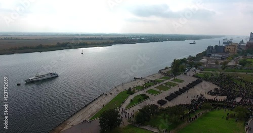 Wallpaper Mural river ships seaman dedication Torontodigital.ca