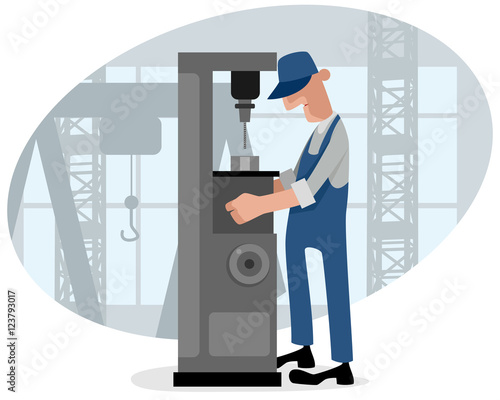 Drilling machine and turner