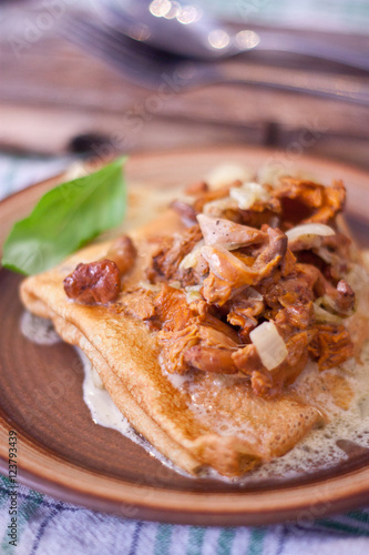 Wallpaper Mural naleśniki z kurkami Torontodigital.ca