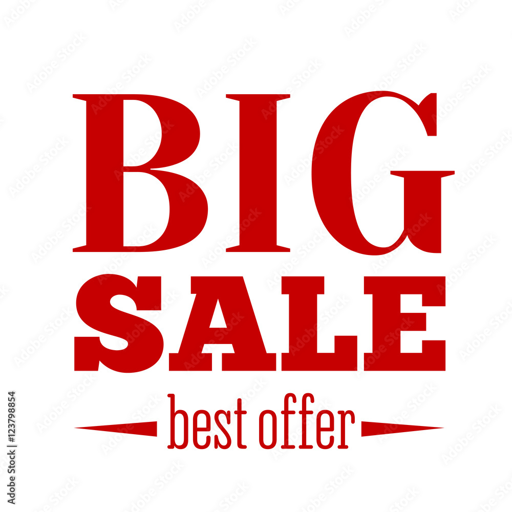 Winter sale. Vector inscription. Winter sale. Vector inscription.