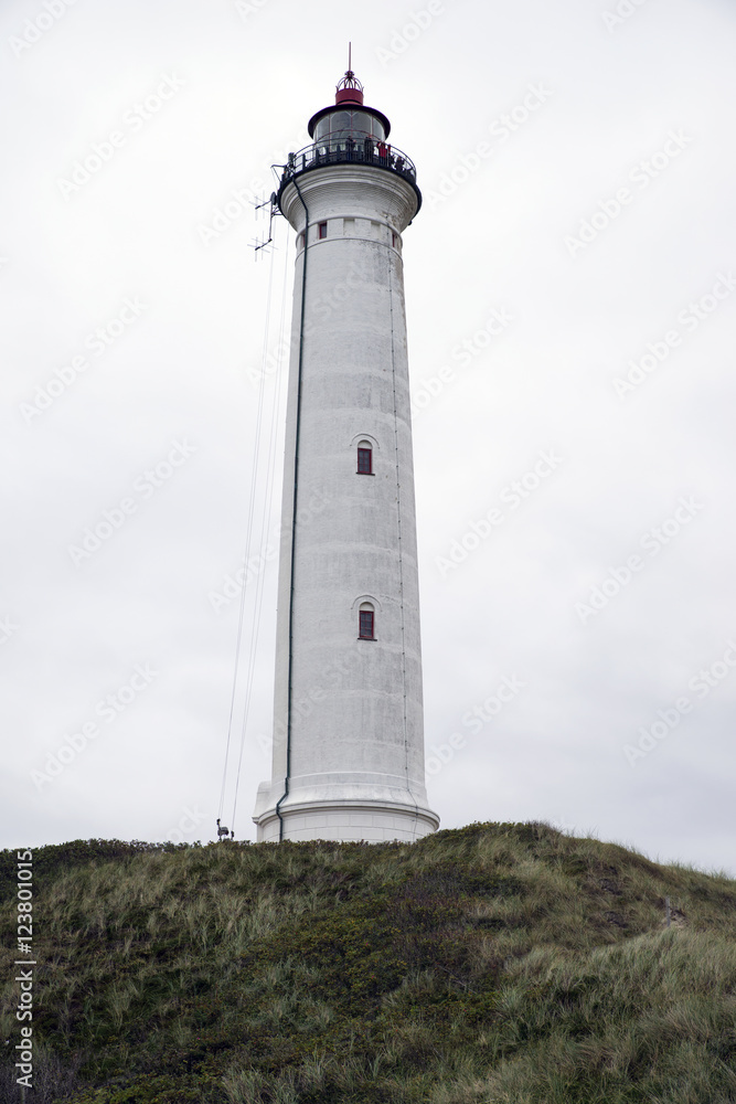 Lyngvig Leuchtturm bei Hvide Sande Dänemark