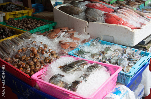 Fresh seafood