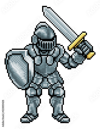 Pixel Art Knight