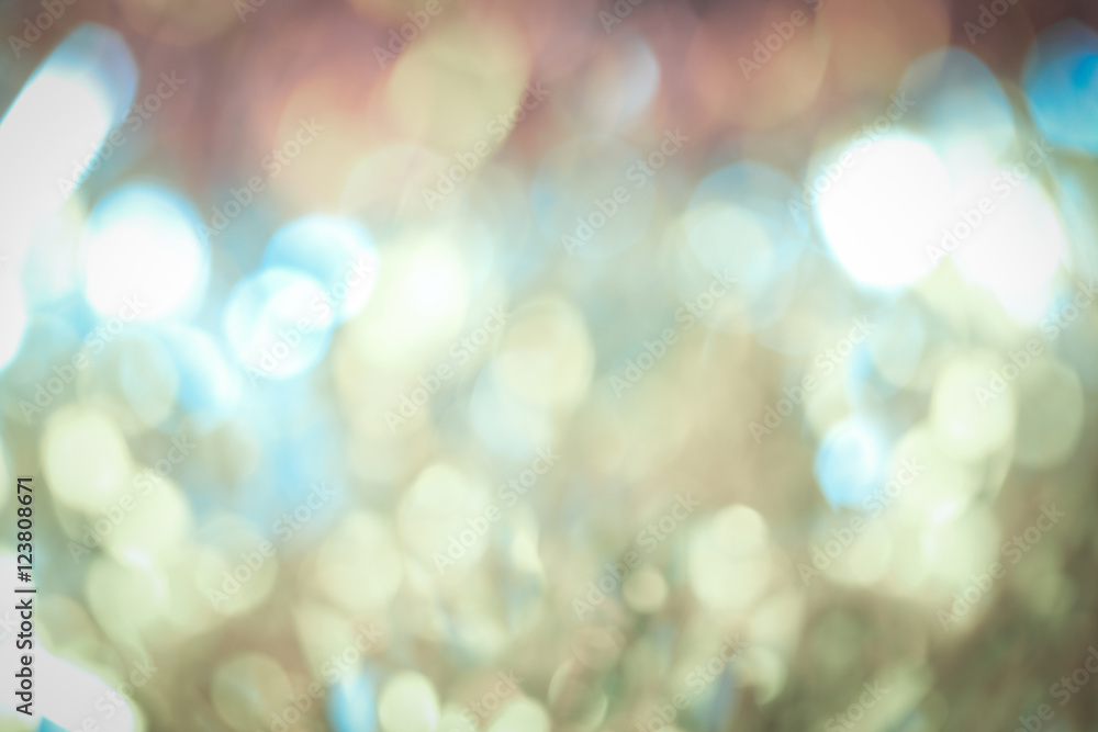 Obraz premium Blurry focus lighting color effects defocused background