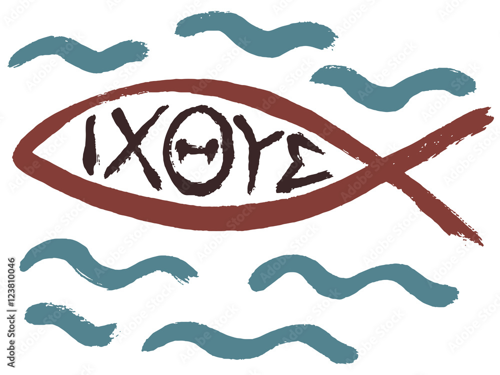 Fish Christian religious symbol Fish Christian religious symbol