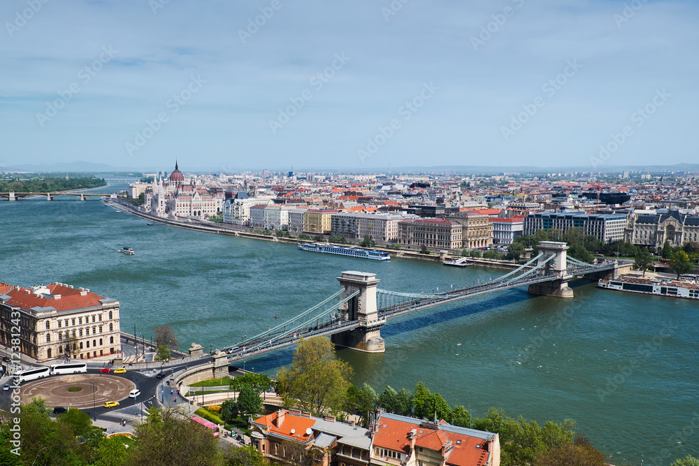 Budapest - panorama from castle