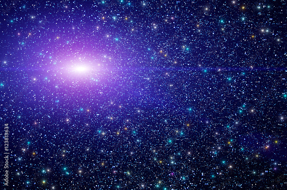 abstract star sky nebula