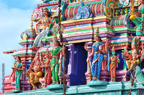 Φωτογραφία Sculptures on Hindu temple