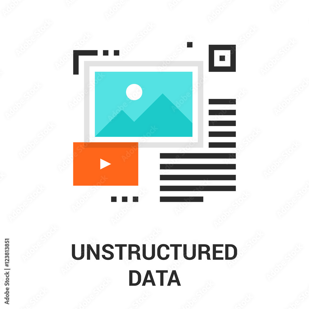 unstructured data icon unstructured data icon