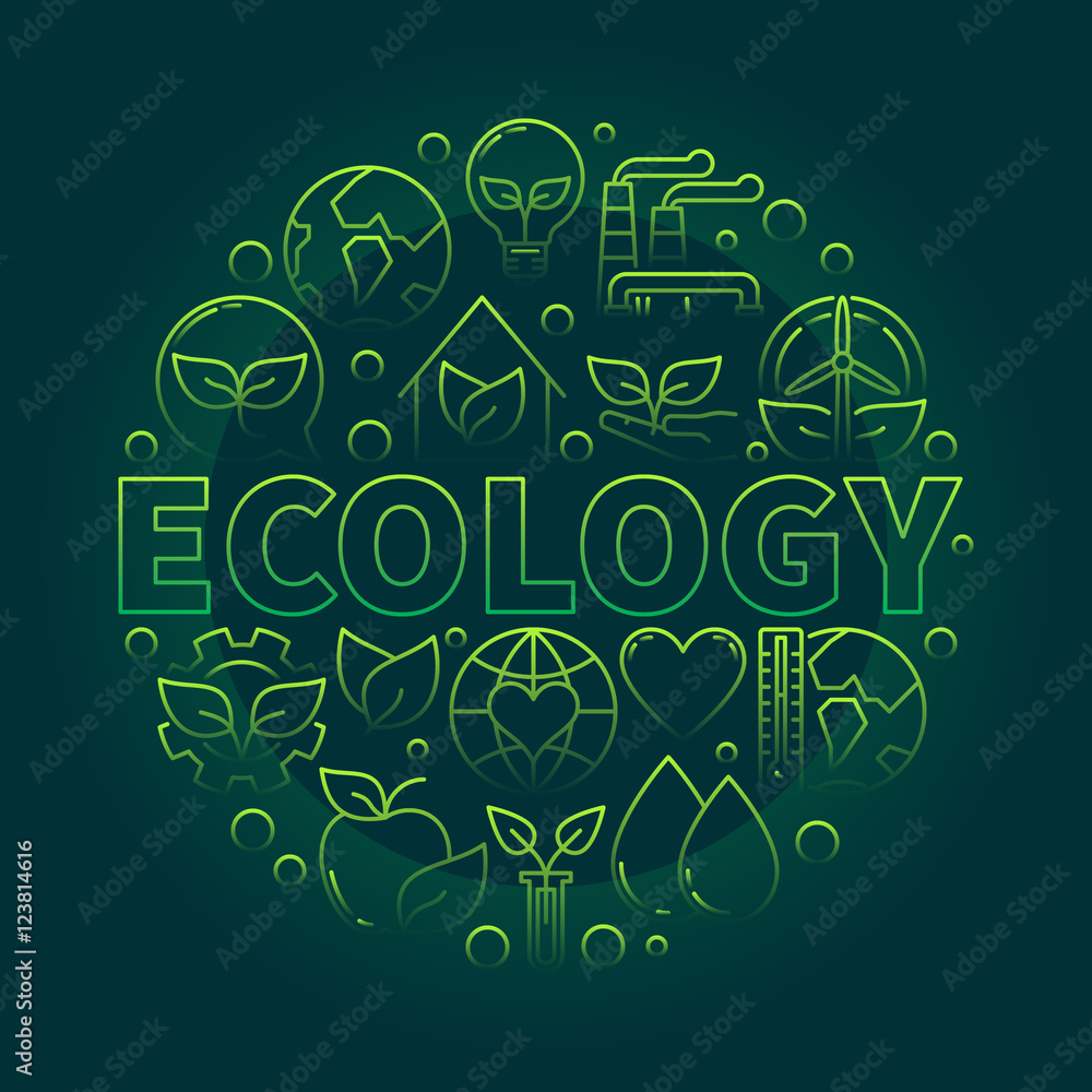 Ecology green symbol