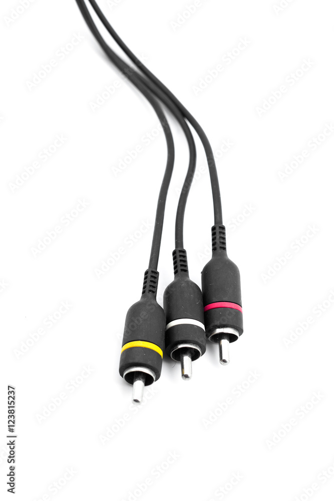 audio-video analog cable. RCA Cables audio-video analog cable. RCA Cables