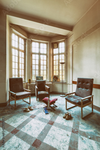 old abandoned hospital