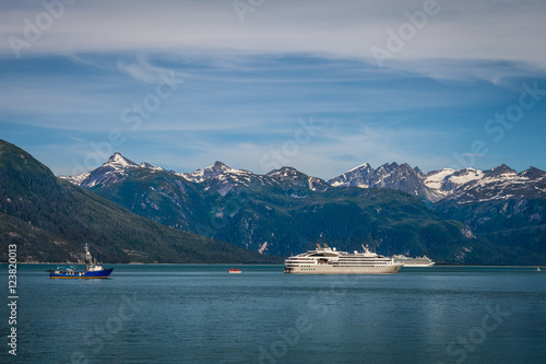 Haines- Alaska- Haines Harbor is where I boarded a catamaran headed to Juneau.