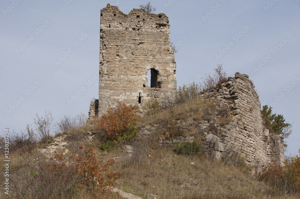 ruine du château de Pontaix